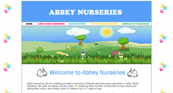 Desktop Screenshot of abbeynurseries.com